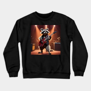 cute raccoon Crewneck Sweatshirt